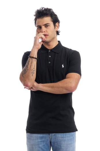 Polo Ralph Lauren Polo M/m In Cotone Stretch