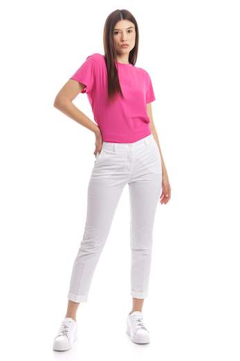 1970 Seventy Pantalone A Tinta Unita