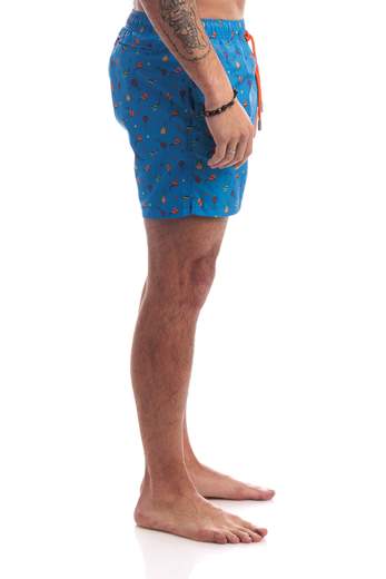 Gallo Uomo Boxer Mare Pl Stampa Padel