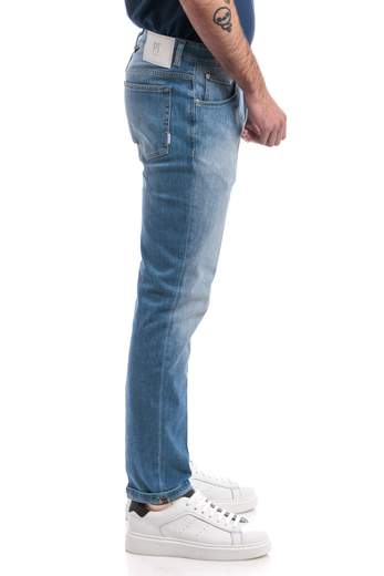 Pt Torino Pantalone Reggae Soft Touch Light Stretch Denim 9oz