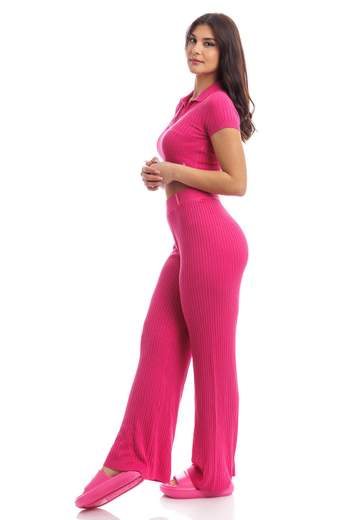 Hinnominate Pantalone A Palazzo In Maglia