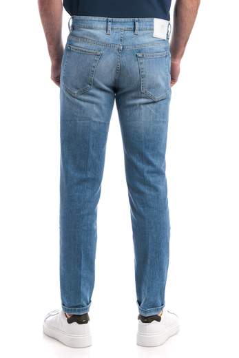 Pt Torino Pantalone Reggae Soft Touch Light Stretch Denim 9oz
