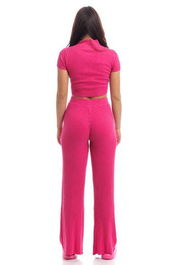 Hinnominate Pantalone A Palazzo In Maglia