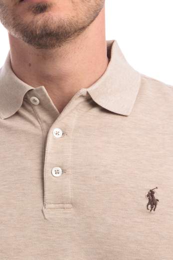 Polo Ralph Lauren Polo Mm Slim In Cotone Stretch