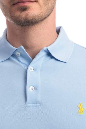 Polo Ralph Lauren Polo Mm Slim In Cotone Stretch