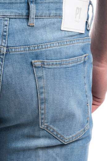 Pt Torino Pantalone Reggae Soft Touch Light Stretch Denim 9oz