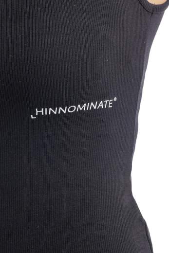 Hinnominate Abito In Costina Con Arricciature