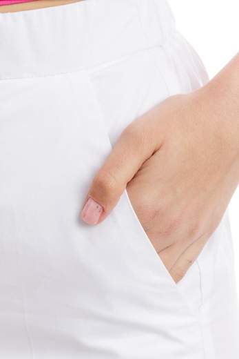 1970 Seventy Pantalone A Tinta Unita Con Elastico