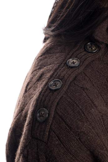 POLO RALPH LAUREN MAGLIONE LUNGO CON COLLO ALTO