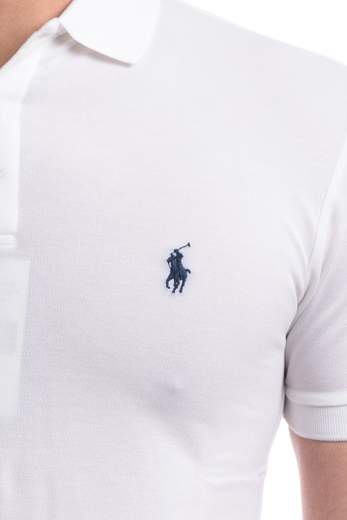 Polo Ralph Lauren Polo Mm Slim In Cotone Stretch