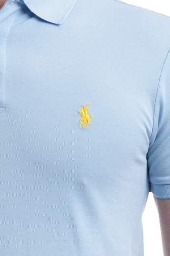 Polo Ralph Lauren Polo Mm Slim In Cotone Stretch