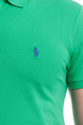 Polo Ralph Lauren Polo Mm Slim In Cotone Stretch