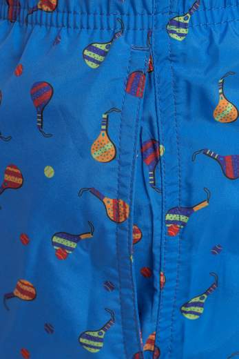 Gallo Uomo Boxer Mare Pl Stampa Padel