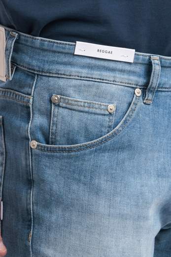 Pt Torino Pantalone Reggae Soft Touch Light Stretch Denim 9oz