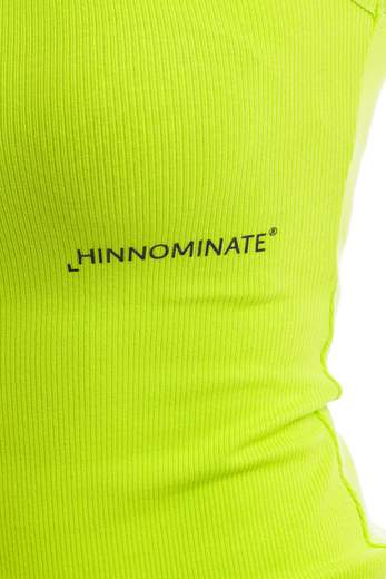 Hinnominate Abito In Costina Con Arricciature