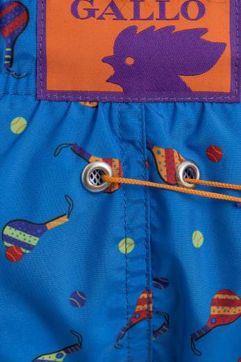 Gallo Uomo Boxer Mare Pl Stampa Padel