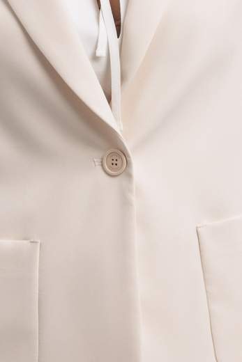 Seventy  Giacca Slim Fit Monopetto In Tessuto Tecnico Bistretch