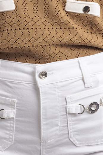 Liu°jo Pantaloni Flare Cropped