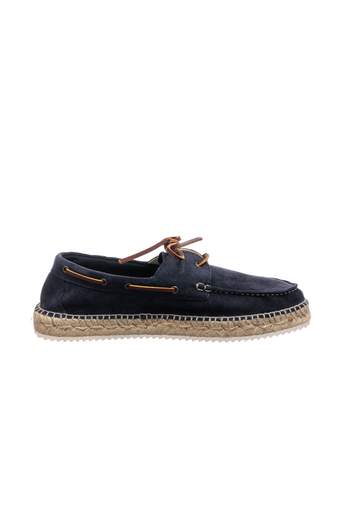 Espadrillas Scarpe Espadrilles Da Uomo In Camoscio Con Lacci.