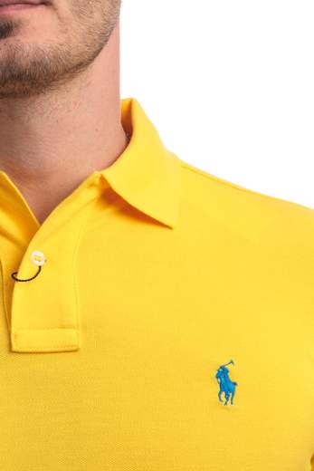 Polo Ralph Lauren Polo Mm Slim In Cotone