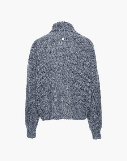 Manila Grace Una Maglia Con Collo Alto, Perfetta Per Le Giornate Più Fresche E Per Uno Stile Accattivante.