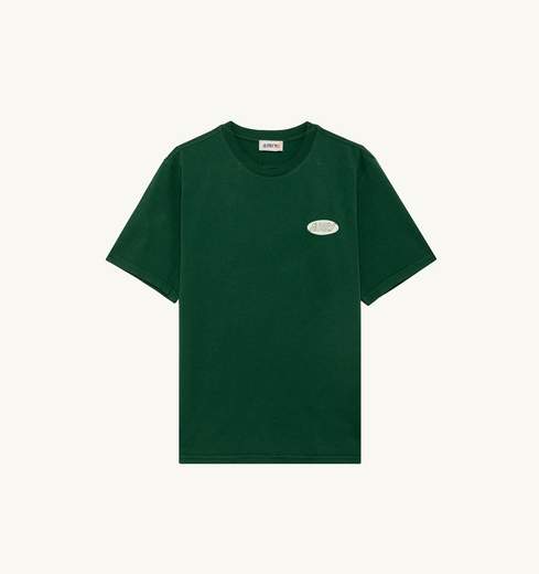 Autry T-shirt In Cotone Label Per Il Tempo Libero