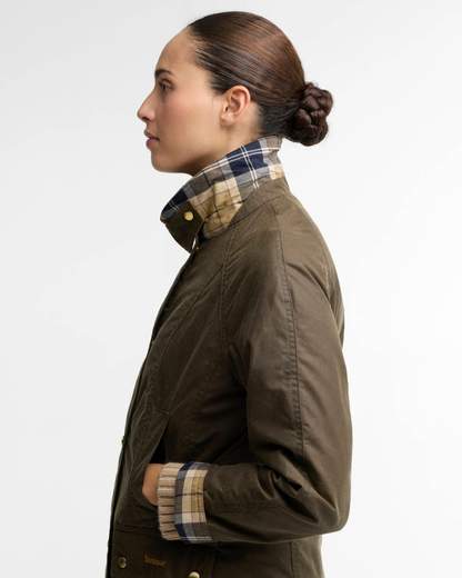 BARBOUR GIACCA IN WAX DONNA