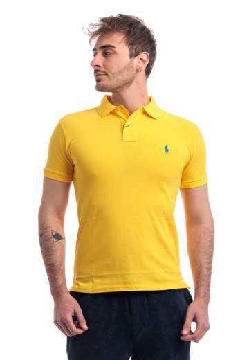 Polo Ralph Lauren Polo Mm Slim In Cotone