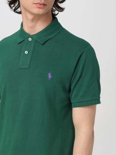 Polo Ralph Lauren Polo Mm Slim In Cotone