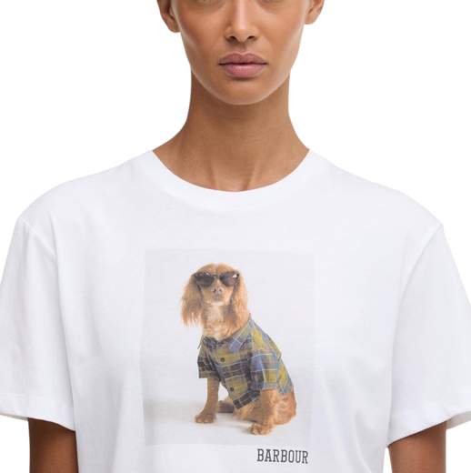 BARBOUR T-SHIRT DONNA