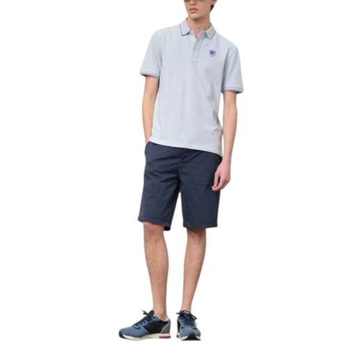 BLAUER POLO UOMO