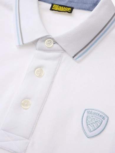 BLAUER POLO UOMO