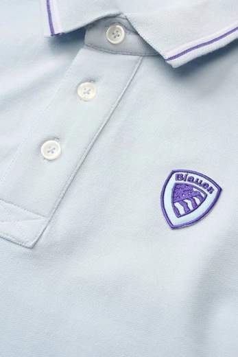 BLAUER POLO UOMO