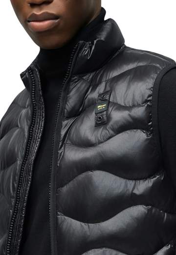 Blauer Gilet Uomo
