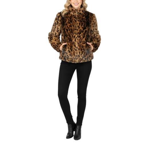 Guess Jeans Pellicciotto Donna
