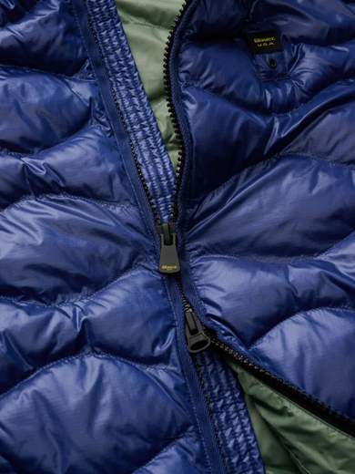 Blauer Gilet Uomo