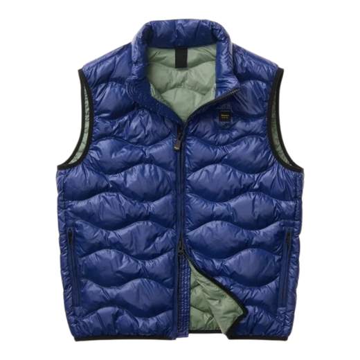 Blauer Gilet Uomo