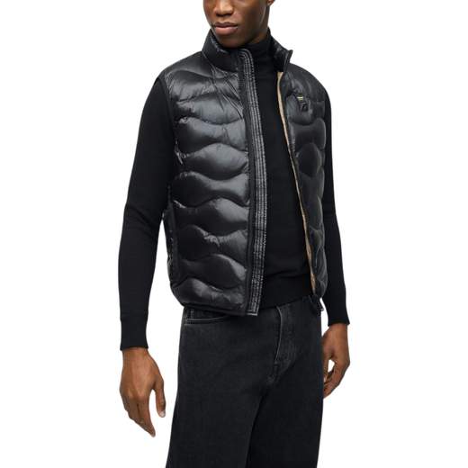 Blauer Gilet Uomo