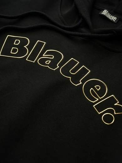 Blauer Felpa Donna