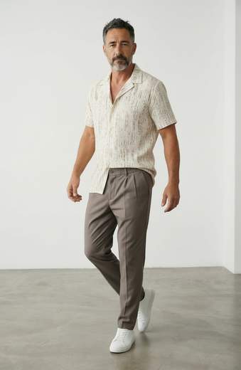 TELAMIRA CAMICIA HAWAII