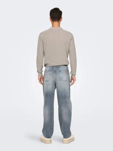 ONLY&SONS JEANS FADE B/GR.