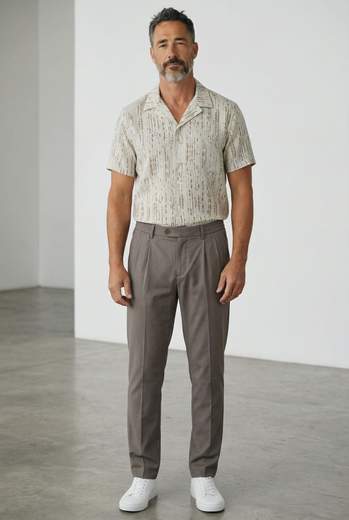 TELAMIRA CAMICIA HAWAII