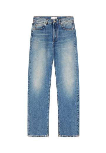 PINKO LEYDA LOOSE DENIM VINTAGE MEDIO CHIARO DONNA