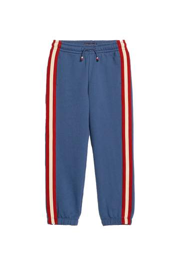 TOMMY HILFIGER KIDS MONOTYPE EMBROIDERY SWEATPANTS BAMBINI E RAGAZZI