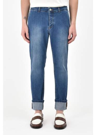 MANUEL RITZ PANTALONE JEANS UOMO