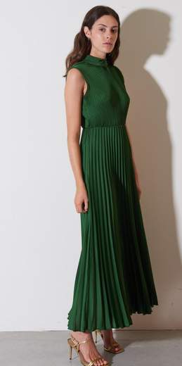 ANGELA DAVIS ABITO PLISSETTATO