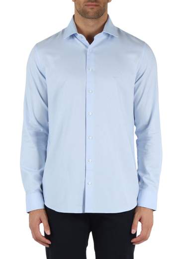 MICHAEL KORS DOBBY SLIM SHIRT UOMO