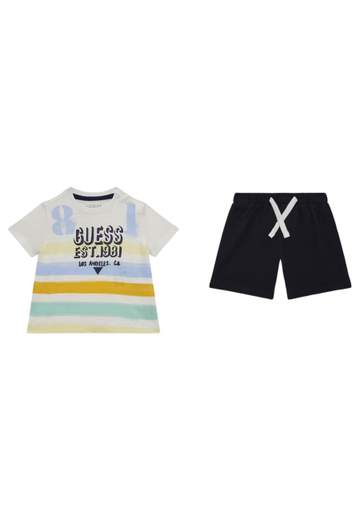 GUESS KIDS SET 2PCS SS T-SHIRT + PANTS BIMBO