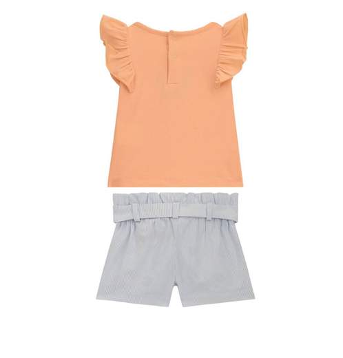 GUESS KIDS SET SS T-SHIRT+ STR POPLIN SHOR BIMBA
