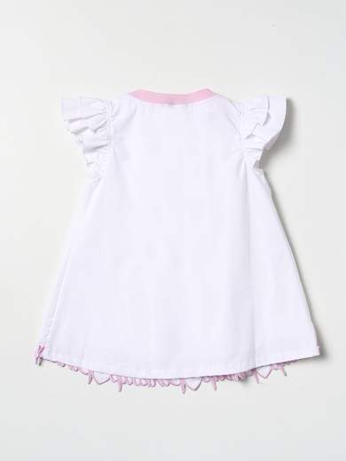 PINKO UP VESTITO POPELINE NEONATA BIMBA